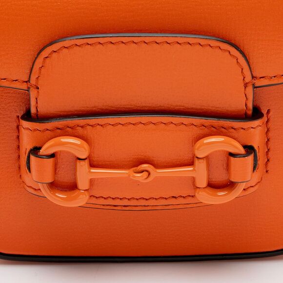 Gucci Leather Horsebit 1955 Super Mini Shoulder Bag - Picture 9 of 10